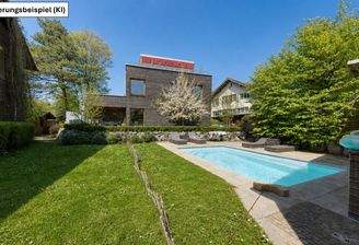 Garten mit Pool