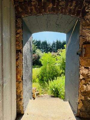 40. Durchgang Garten