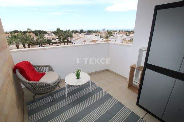 Sea-View Duplex Penthouse in Orihuela Costa Alicante with Solarium