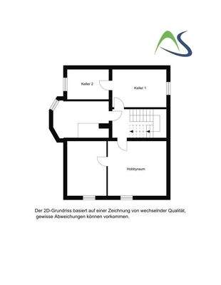 Grundriss Keller - 2D