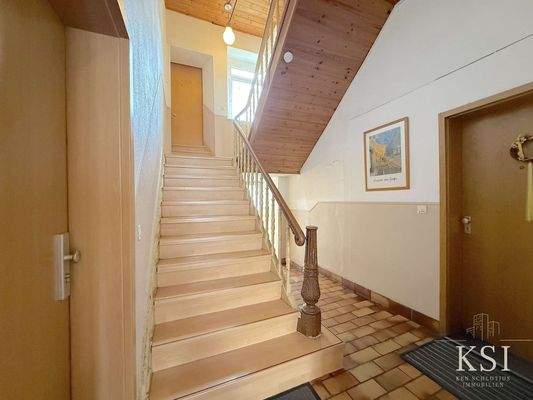 Treppenaufgang Erdgeschoss