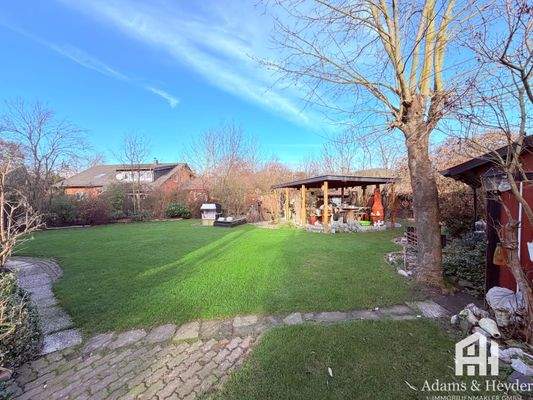 Blick in den großen Garten