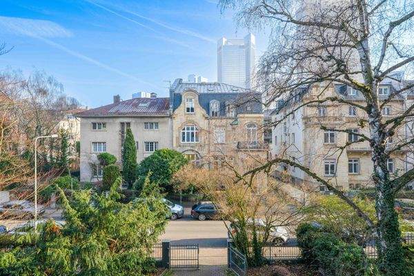 Ausblick auf die gepflegte Nachbarschaft