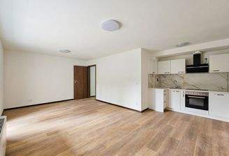 Küche mit Wohn-/Essbereich