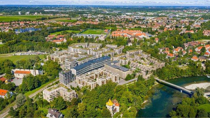 Urbanes Leben am Papierbach