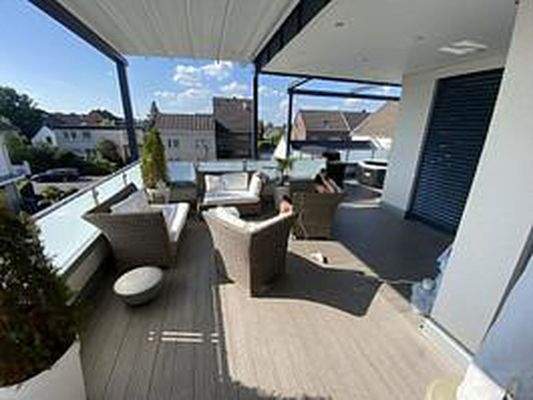 Dachterrasse mit Pergola 
