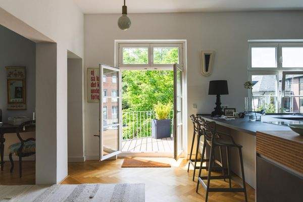 Küche im Obergeschoss