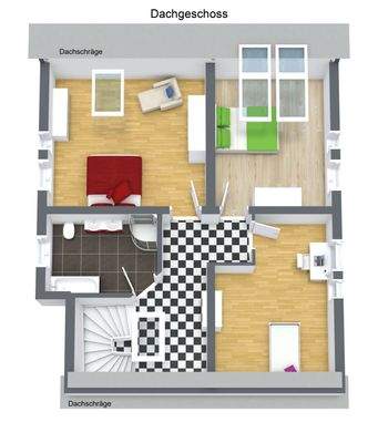 Grundriss Dachgeschoß