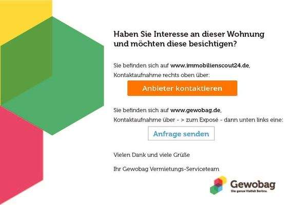 Anfrage senden- Infobild