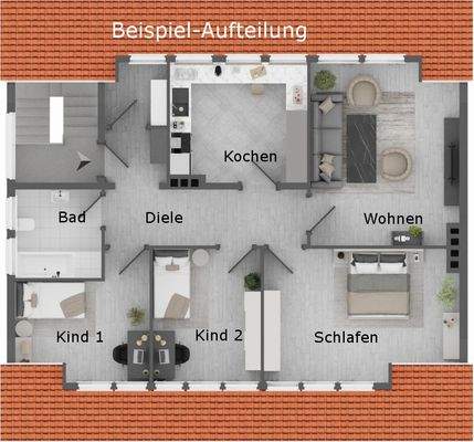 Grundriss Dachgeschoss