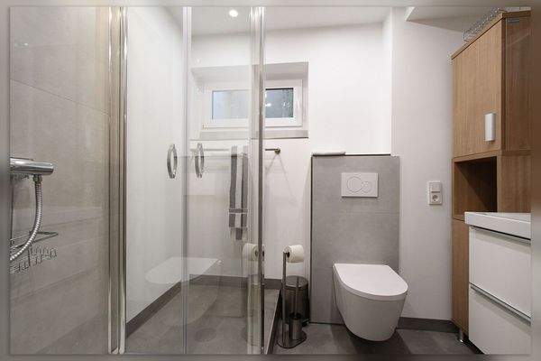 Duschbad im Kellergeschoss