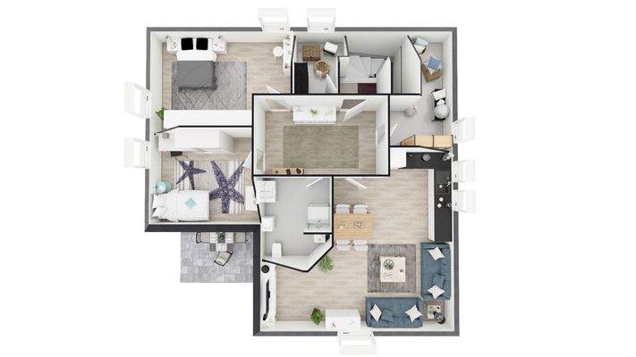 Grundriss Obergeschoss