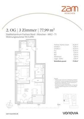 12 Grundrissbeispiel 2D