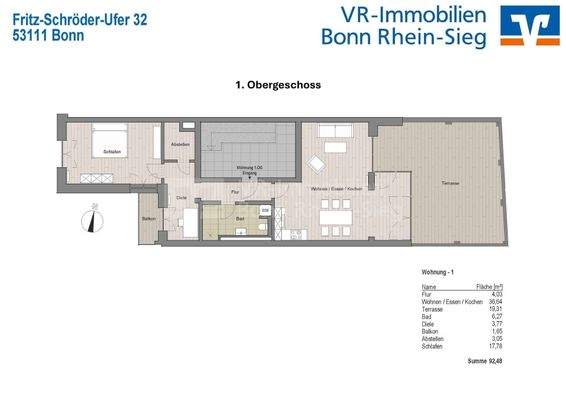 Grundrisse Wohnung 1