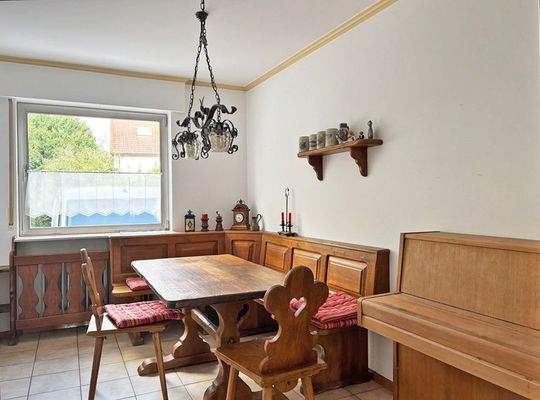 Esszimmer im Erdgeschoss