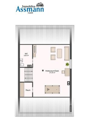 Grundriss Spitzboden