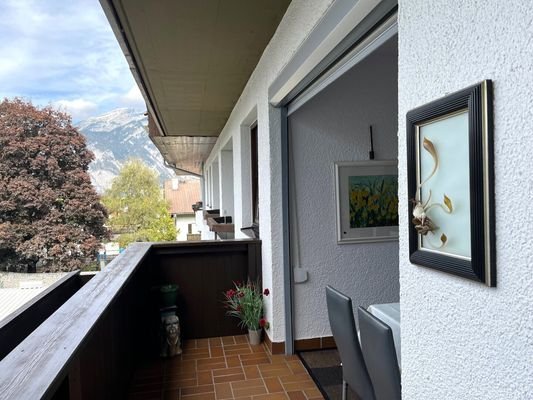 Balkon mit Loggia