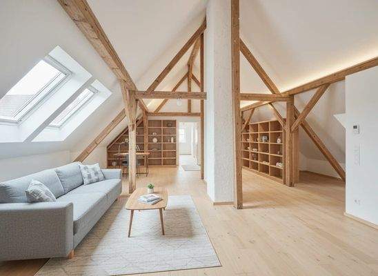 Dachgeschoss Ausbaubeispiel