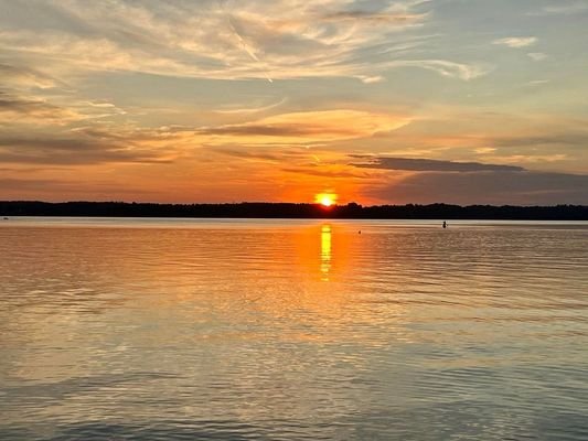 Sonnenuntergang in Seeshaupt
