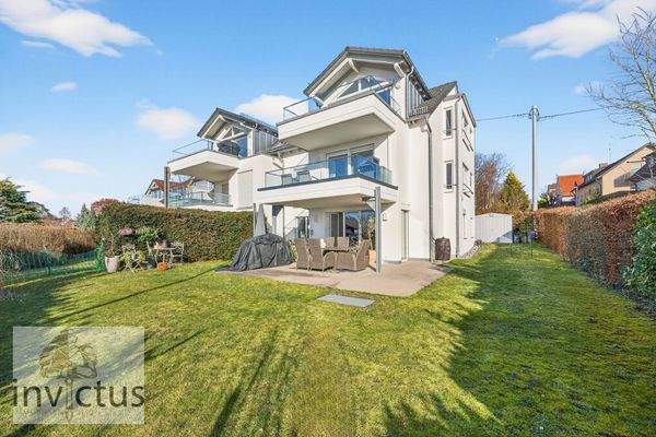 Asicht Terrasse u. Garten