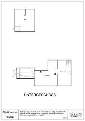 Grundriss Untergeschoss