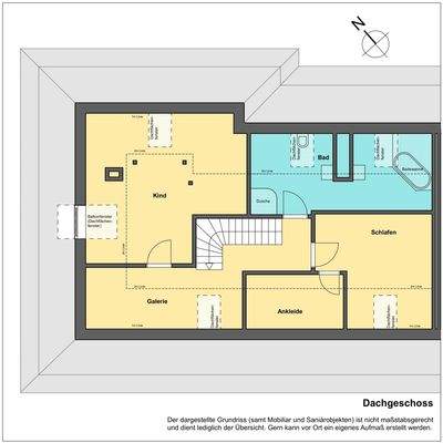 Grundriss Dachgeschoss