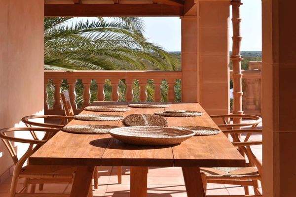 Überdachte Terrasse