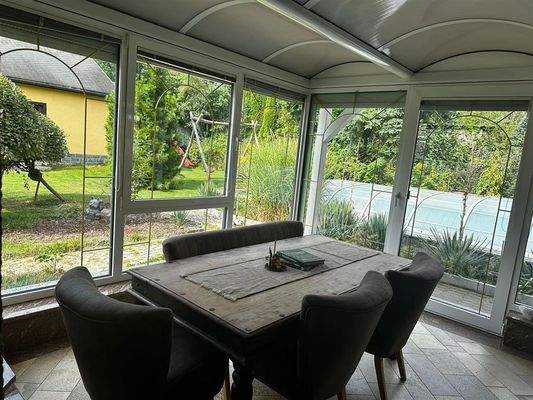 Wintergarten / Esszimmer
