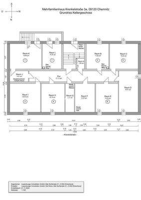 Grundriss Keller