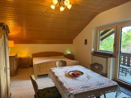 Wohnbereich im Dachgeschoss