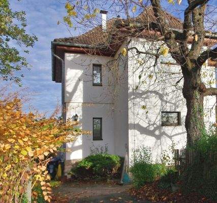 Blick von der Einfahrt