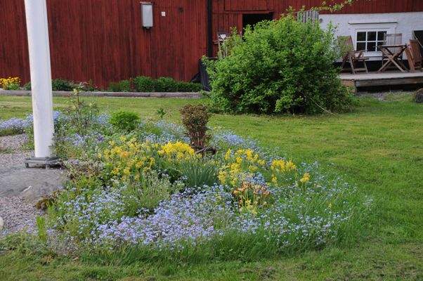 Garten u. Saunaterrasse