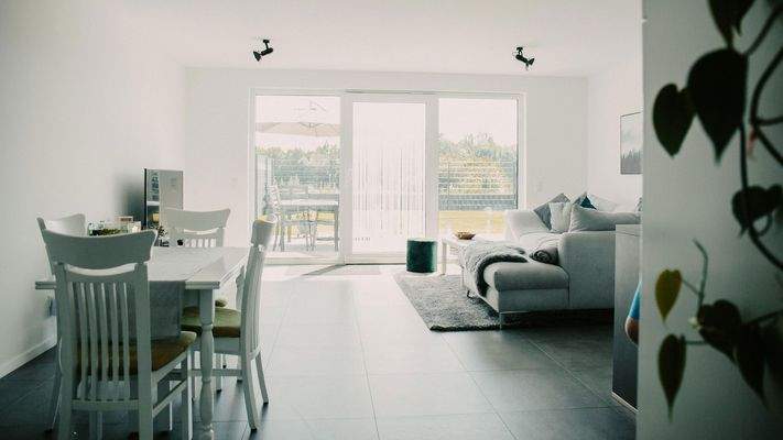 Wohnbereich mit offener Küche