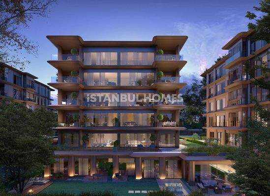 New-Build Flats Next to Golf Club in Istanbul Eyupsultan