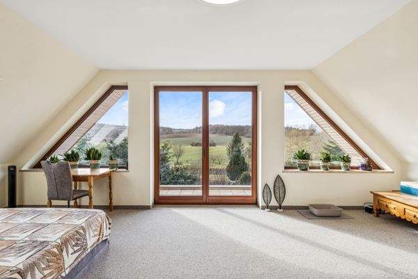 Schlafzimmer im Dachgeschoss