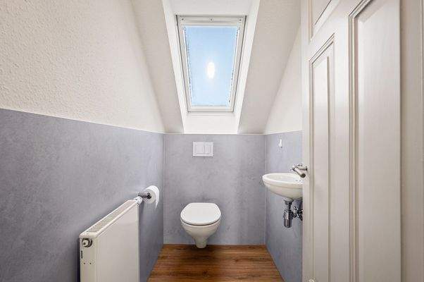 Gäste-WC im Obergeschoss