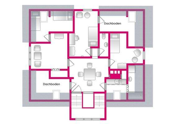 Grundriss Dachgeschoss