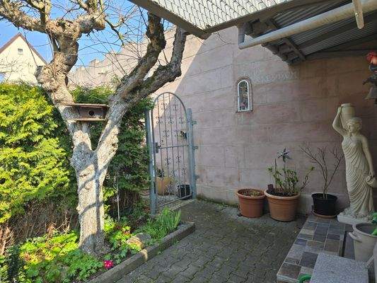 Zugang zum Patio beim Hinterhaus