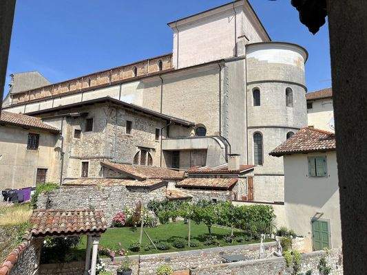 historisches Haus in Cividale del Friuli mit Garten und Panoramablick