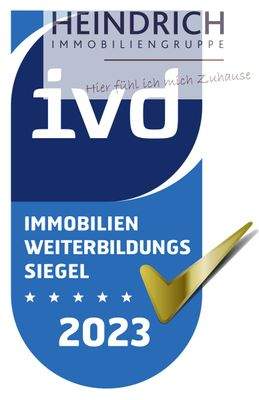 ivd Heindrich bildet sich weiter, Weiterbildungssiegel 2023, Weiterbildung 2023, immer uptodate