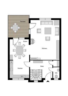 Grundriss Erdgeschoss