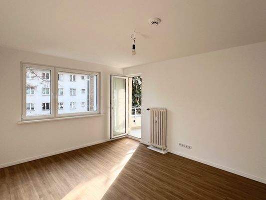 Schnittgleiche Musterwohnung Wohnzimmer