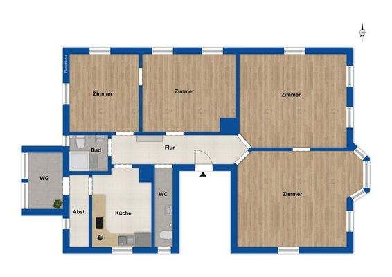 Grundriss 1. Obergeschoss