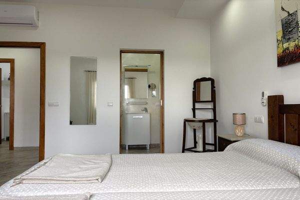 Schlafzimmer mit Bad en Suite