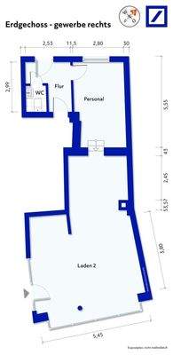 Grundriss Gewerbe rechts