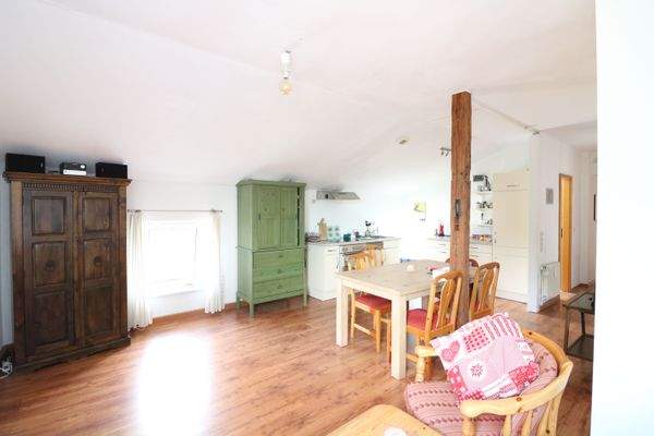 Wohnzimmer/Küche  Wohnung 4