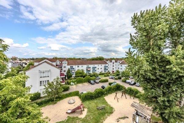 Aussicht aus dem Balkon