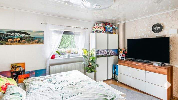 Haus B Schlafzimmer 1