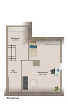 Grundriss Dachgeschoss