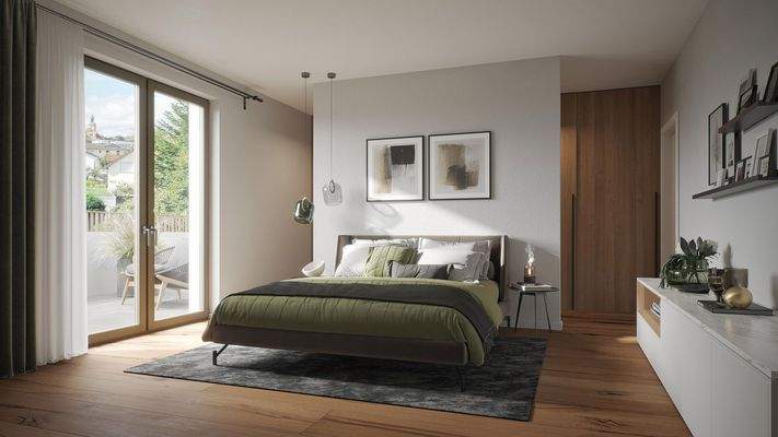 Visualisierung Schlafzimmer